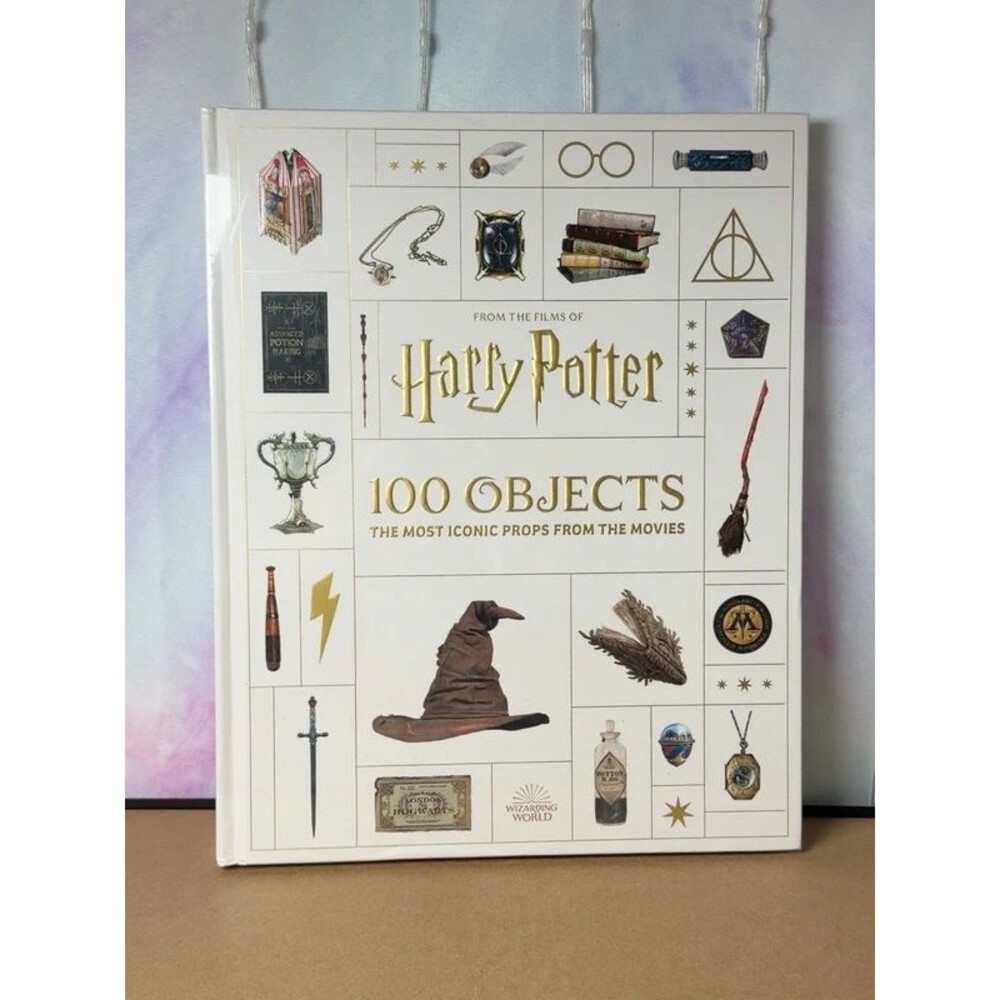 Harry Potter 100 Objects Hardcover Book – Factory Sealed